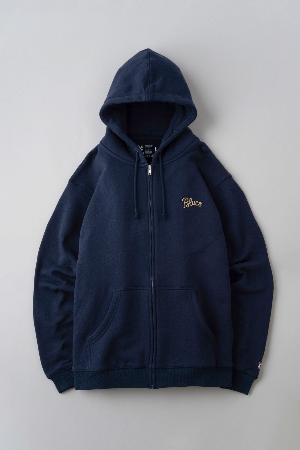 HEAVY PILE  SWEAT ZIP HOODIE -EMB-