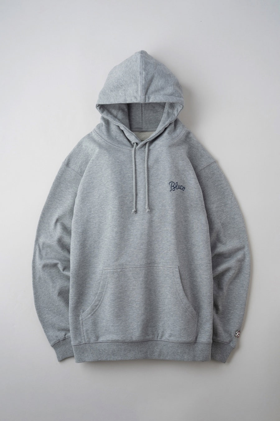 LIGHT PILE SWEAT HOODIE -EMB-
