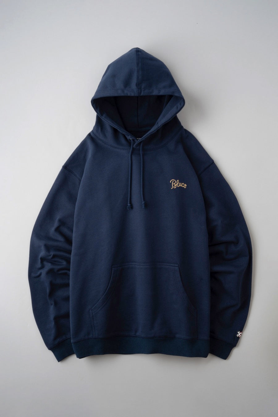 LIGHT PILE SWEAT HOODIE -EMB-