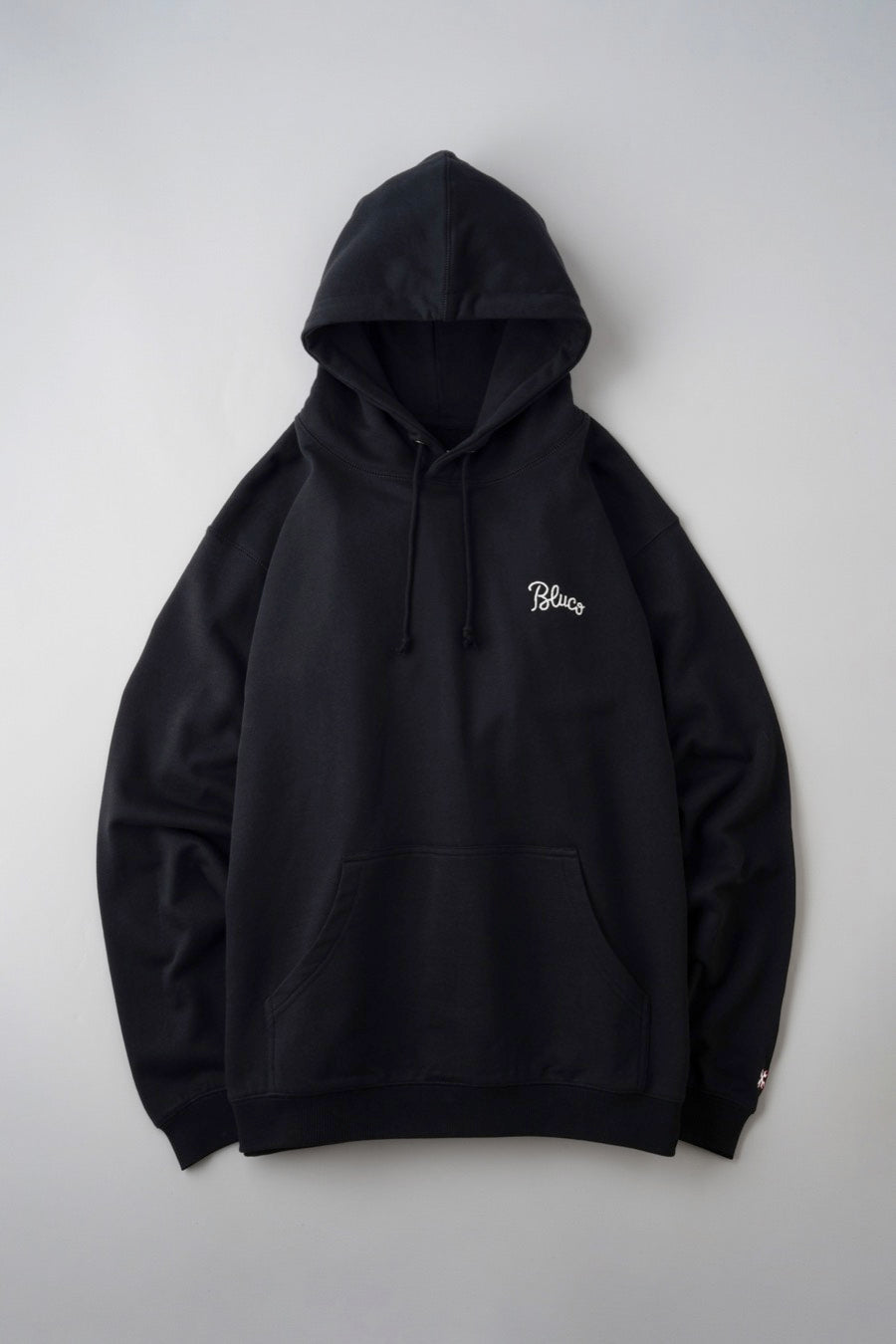 LIGHT PILE SWEAT HOODIE -EMB-