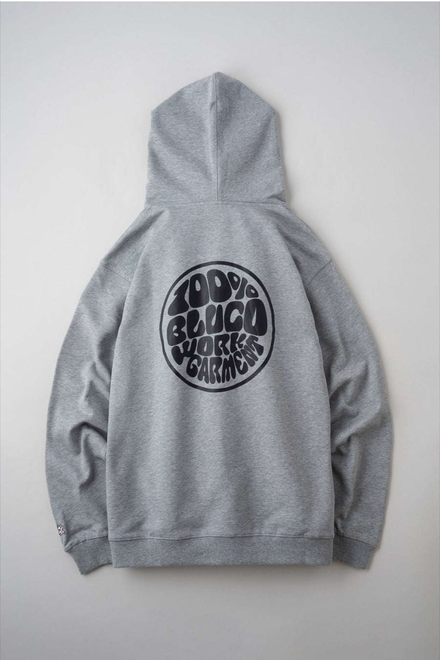 LIGHT PILE SWEAT ZIP HOODIE  -Stamp-