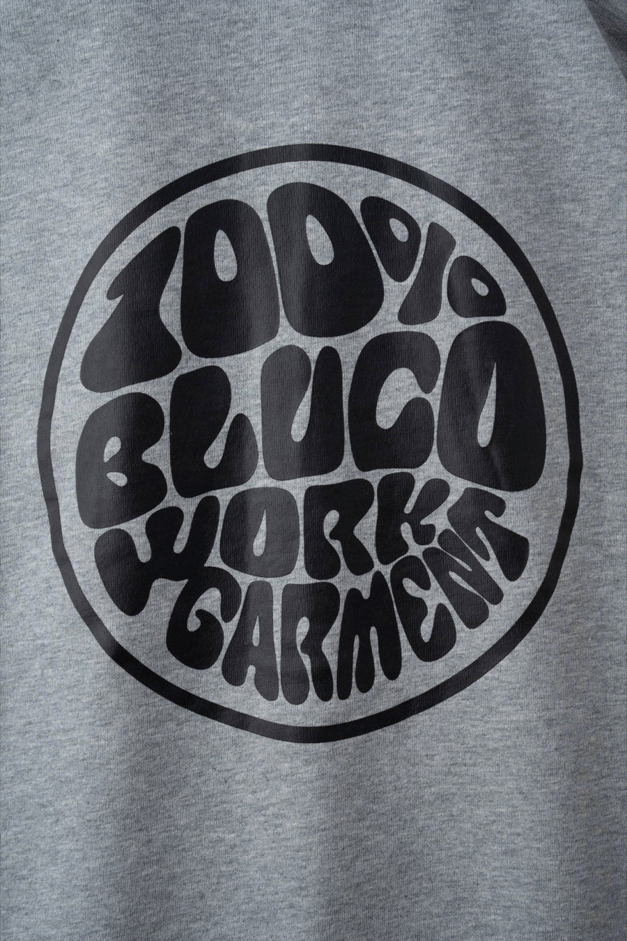 LIGHT PILE SWEAT ZIP HOODIE  -Stamp-