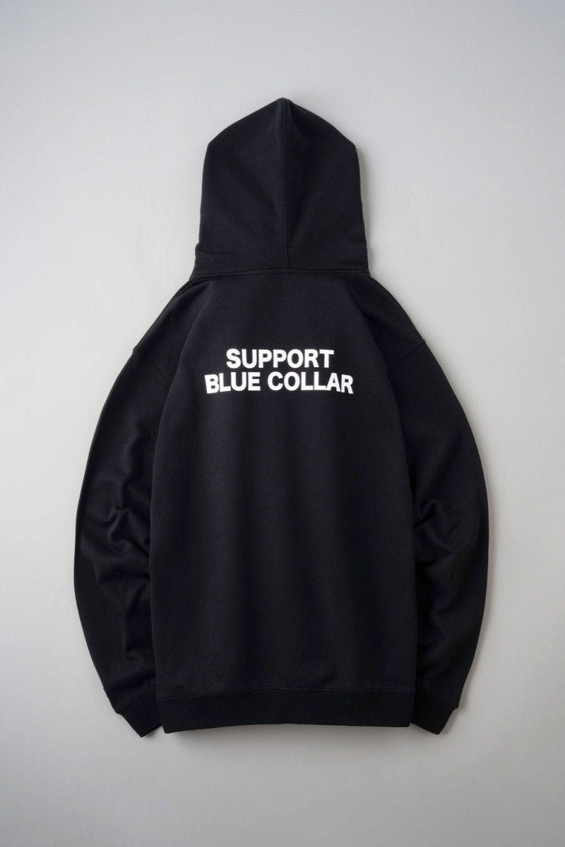 LIGHT PILE SWEAT ZIP HOODIE  -Support-