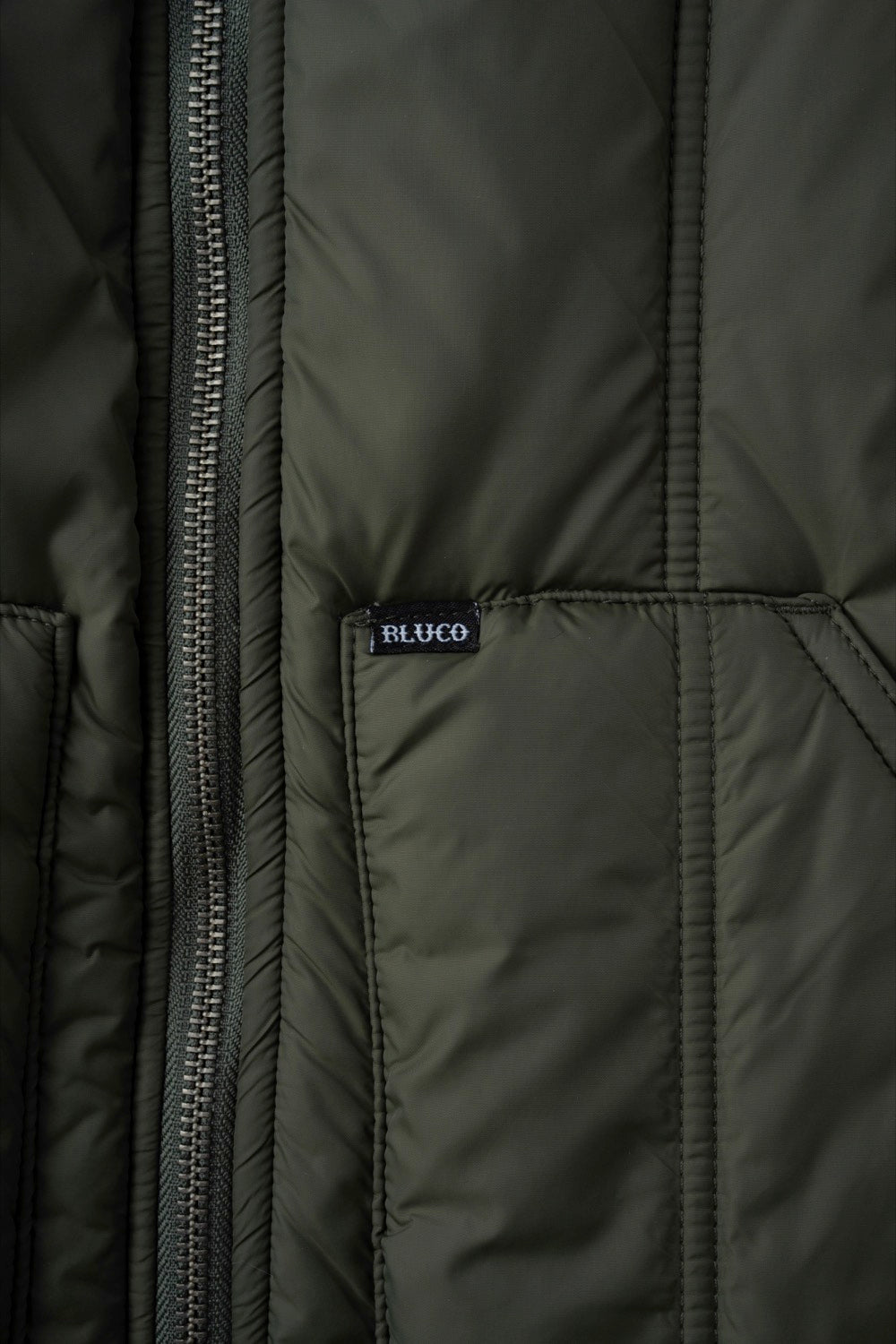 CREW NECK QUILTING VEST