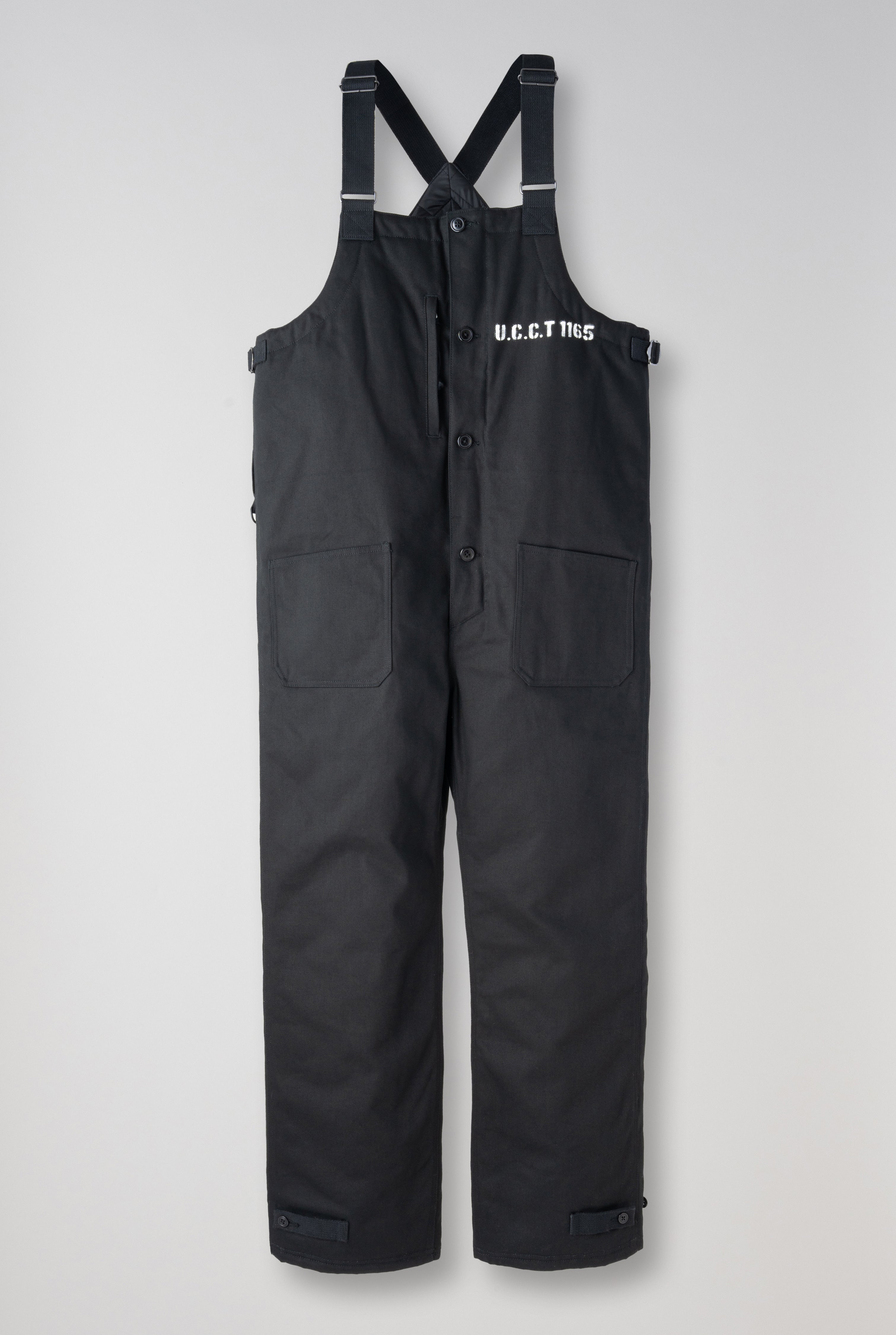 BLUCO UNCROWD オーバーオール 38 全2色【UNCROWD/アンクラウド】2022AW「Duck Overall/ダック