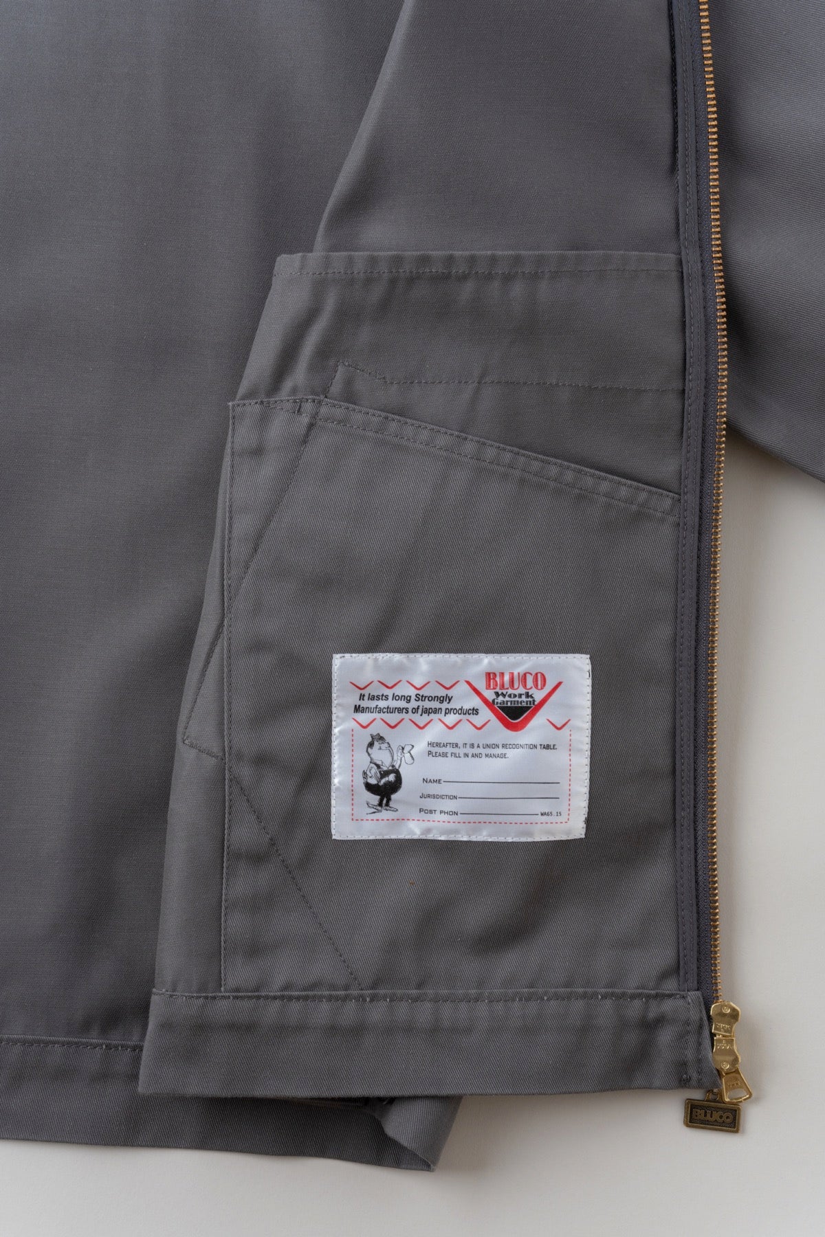 楽天市場】ブルコ BLUCO WORK JACKET ワーク ジャケット