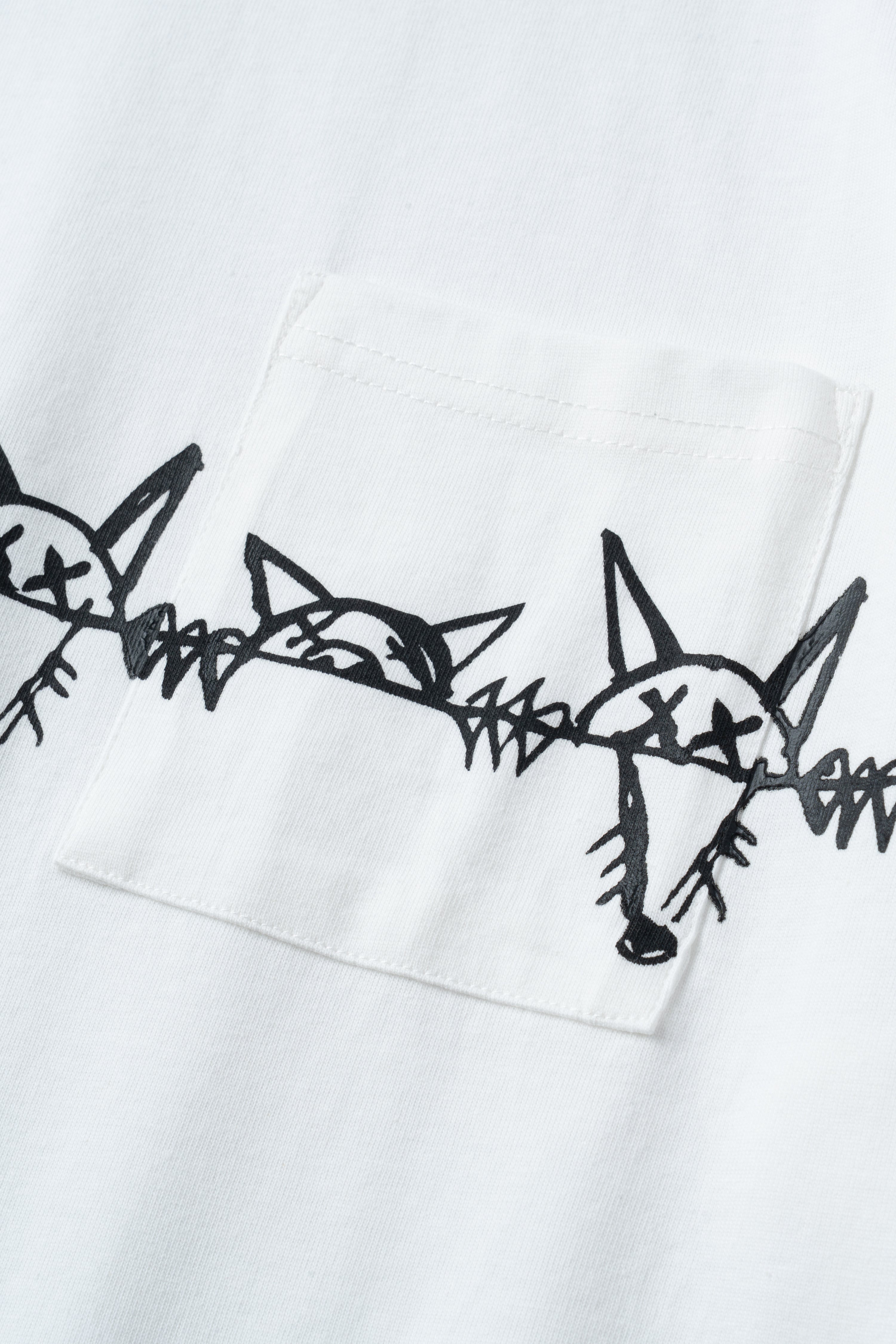 (DOGTOWN×BLUCO) ポケットTシャツ -Rat&Pig-