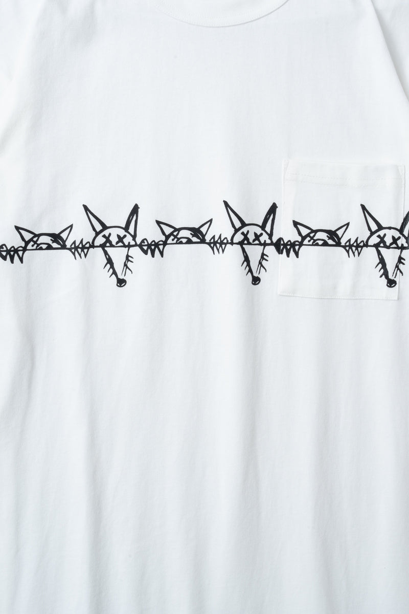 (DOGTOWN×BLUCO) ポケットTシャツ -Rat&Pig-