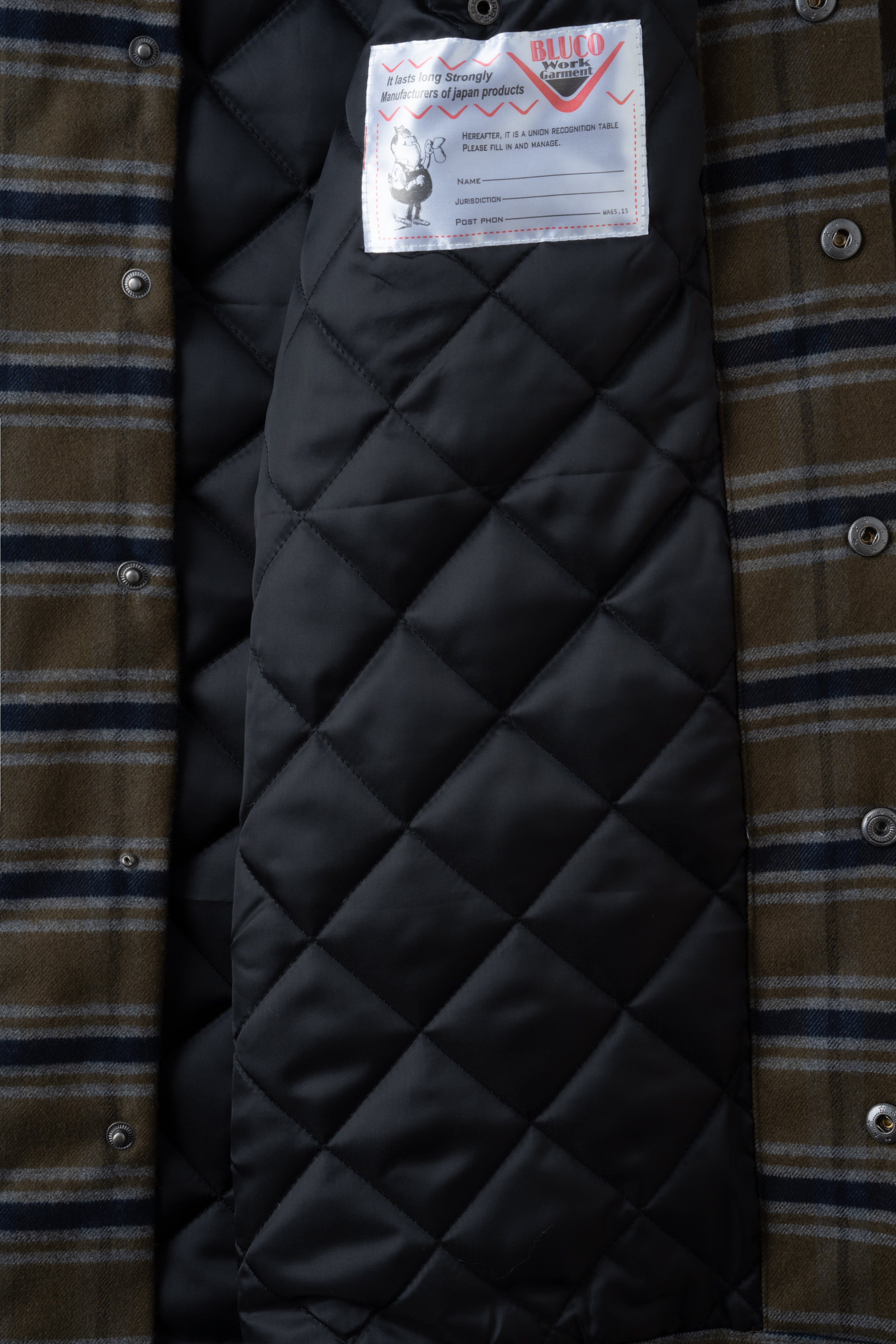 QUILTING FLANNEL SHIRT