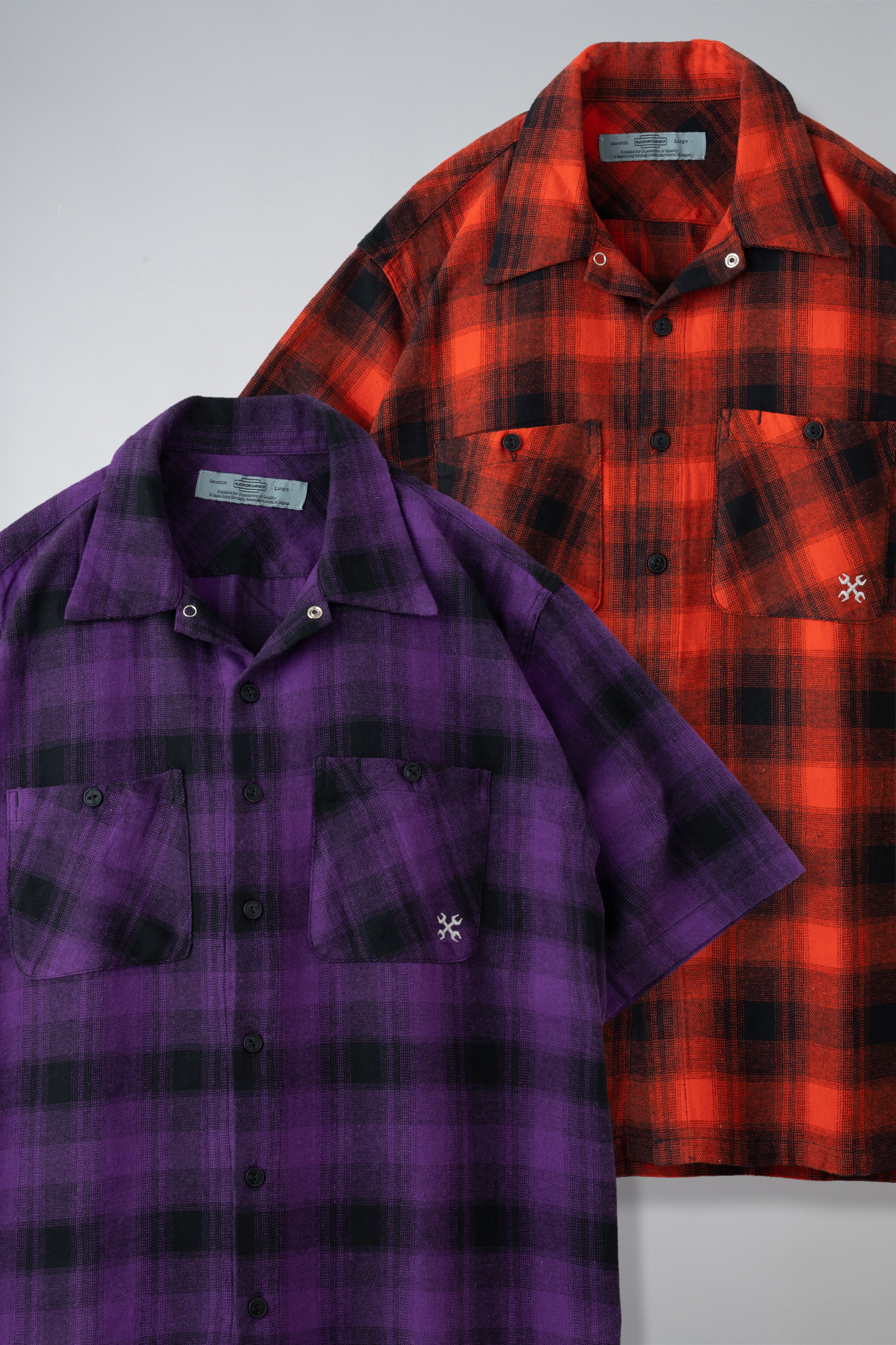 OMBRE WORK SHIRT S/S 