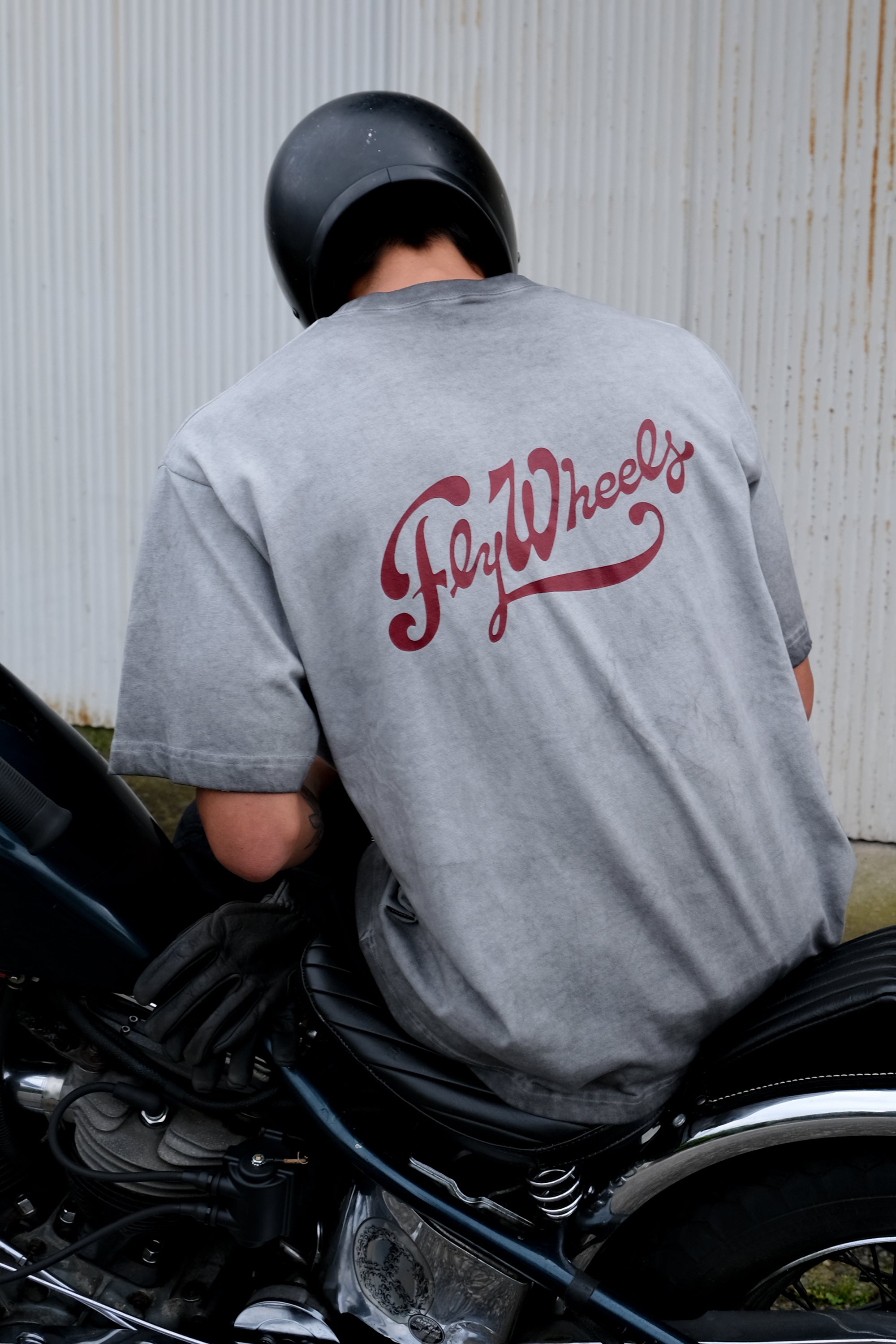 (Fly Wheels×BLUCO) ピグメントポケットTシャツ