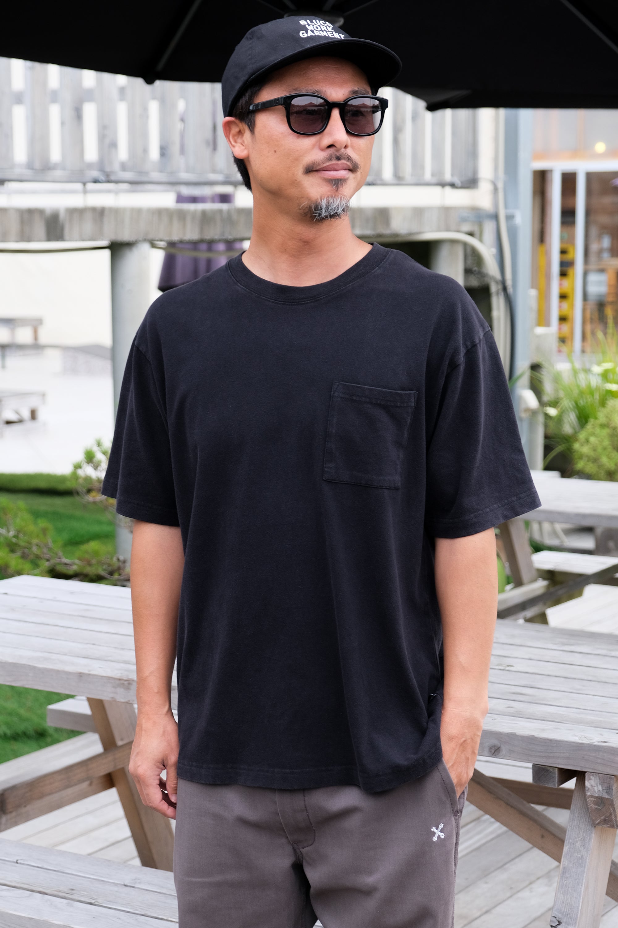 ピグメントポケットTシャツ