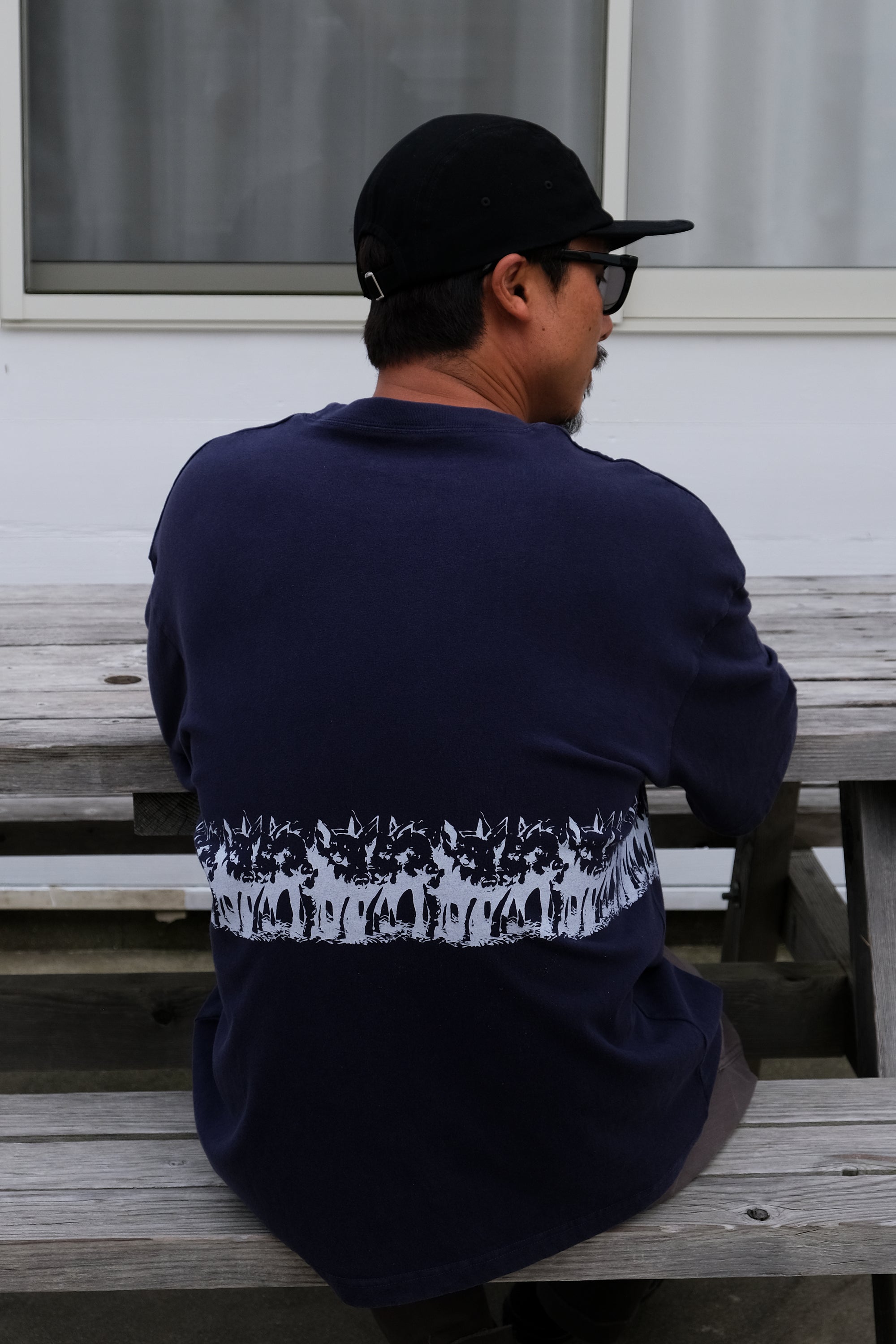 ピグメントオーバーTシャツ-HOG-