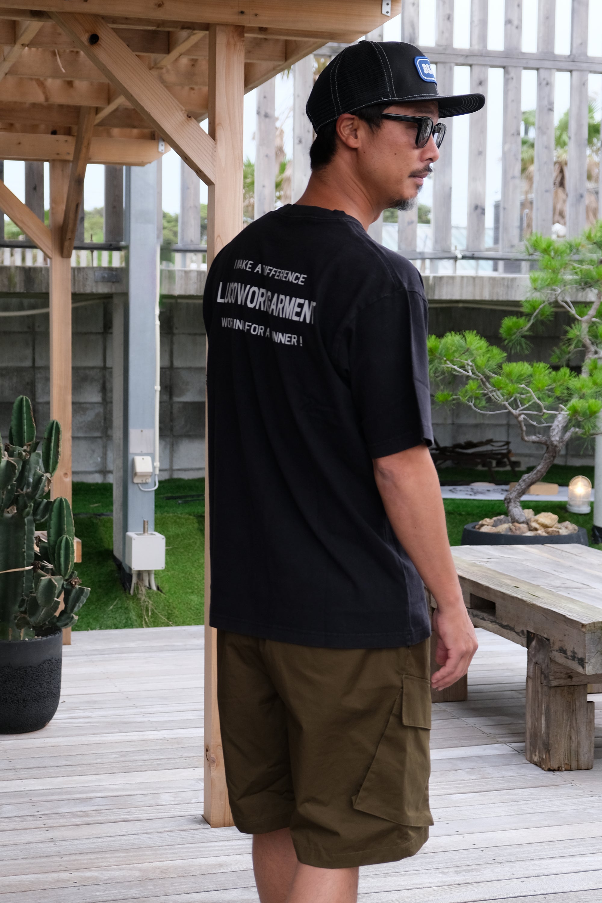 ピグメントポケットTシャツ -Ticket-