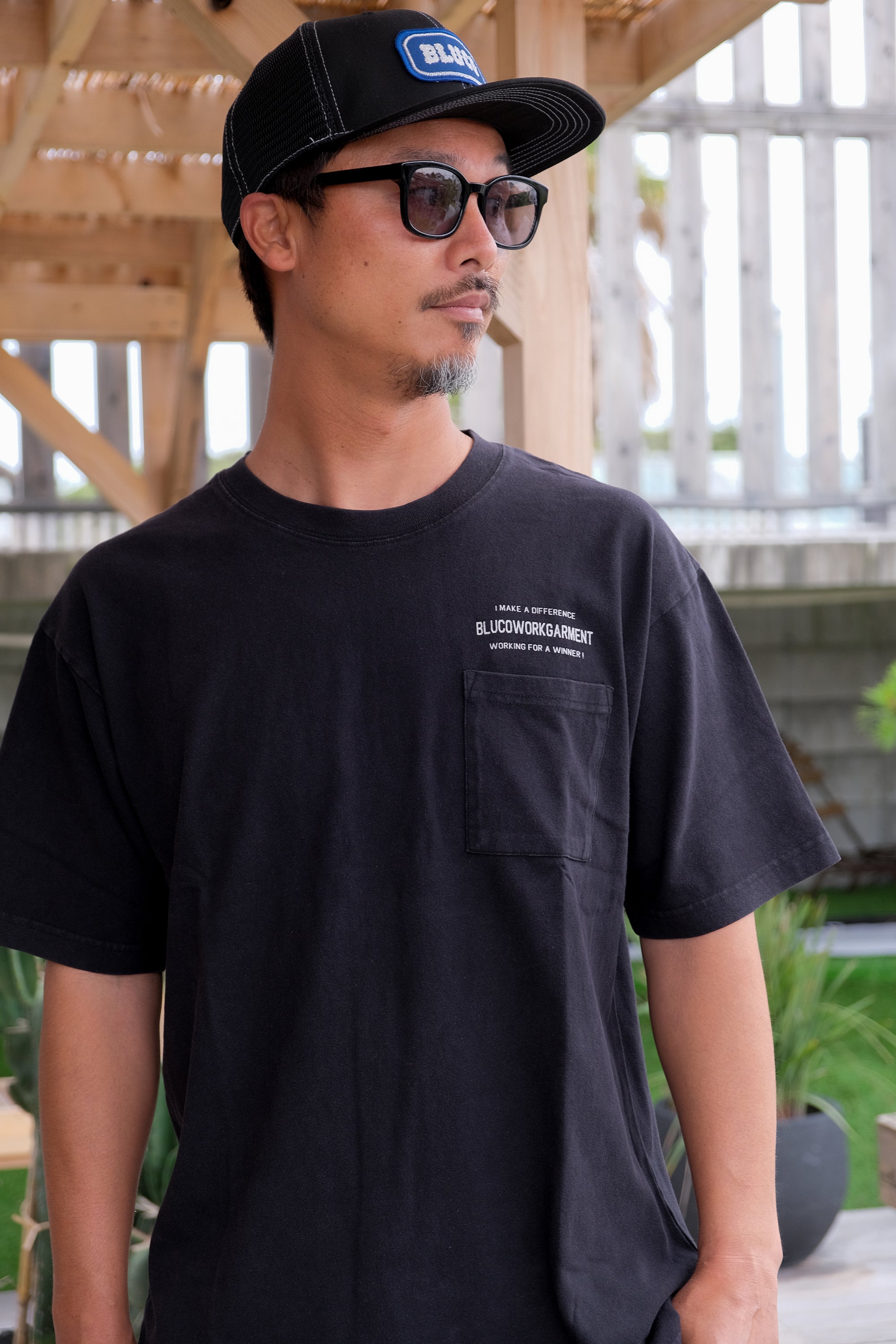 ピグメントポケットTシャツ -Ticket-