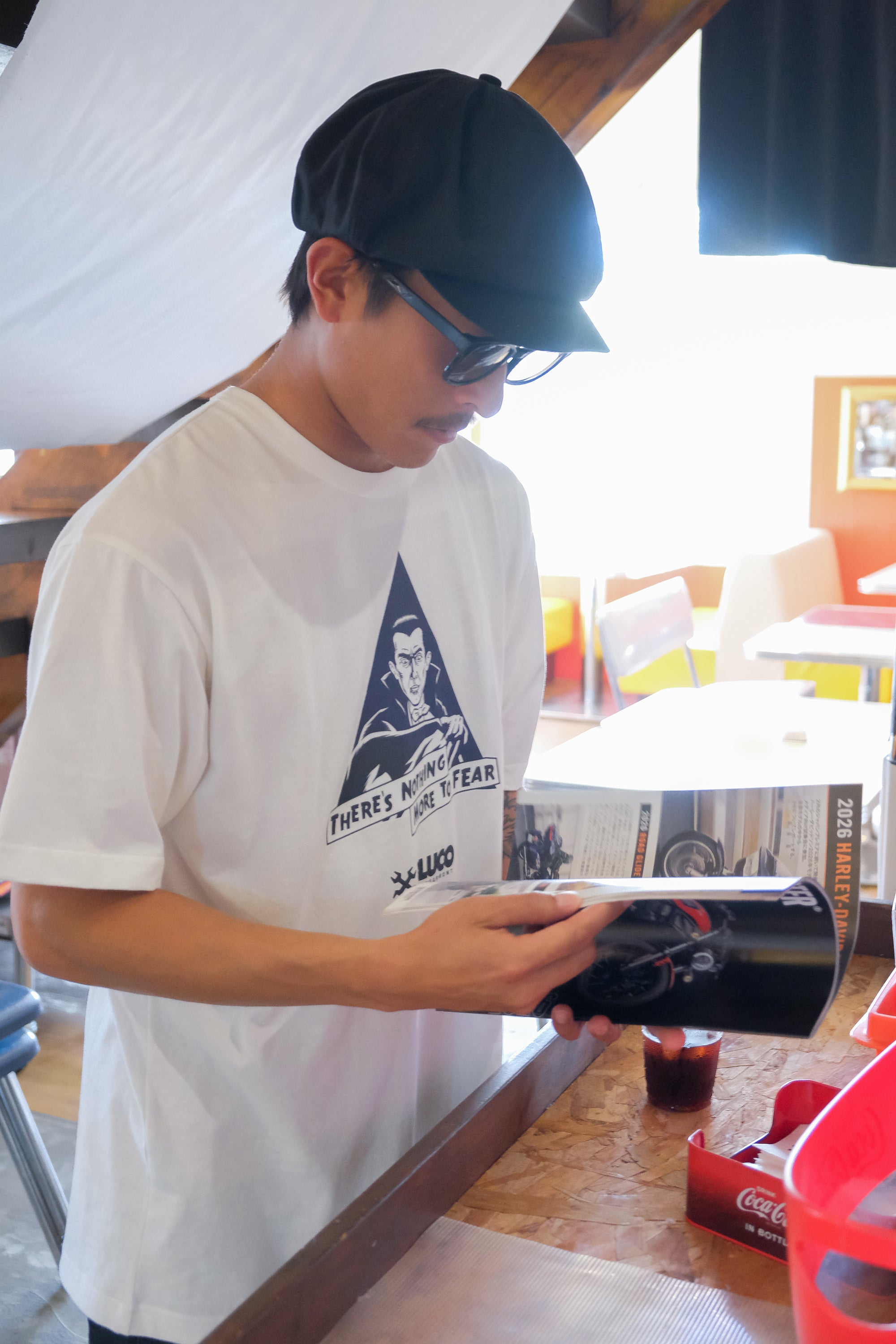 (MONSTERS×BLUCO) プリントTシャツ "Dracula"