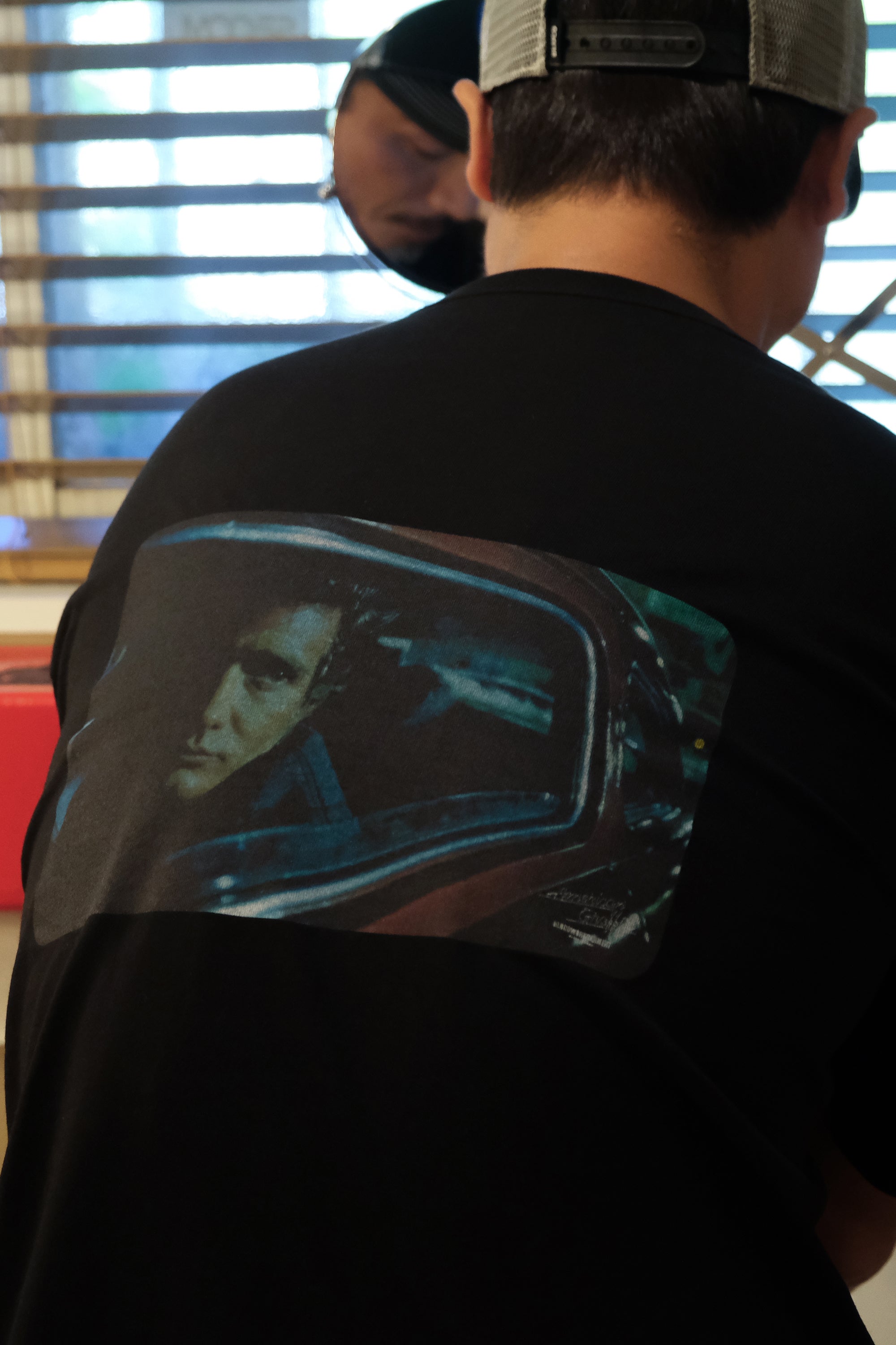 (American Graffiti×BLUCO) ポケットTシャツ "Paradise Road"