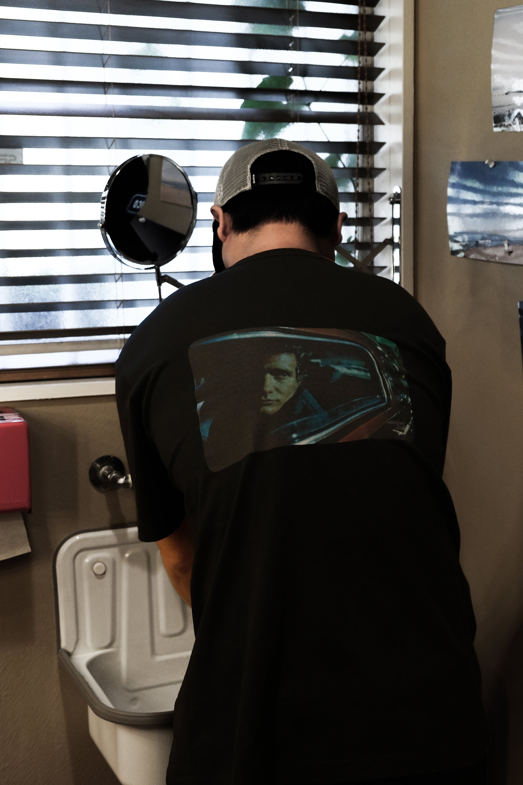 (American Graffiti×BLUCO) ポケットTシャツ "Paradise Road"