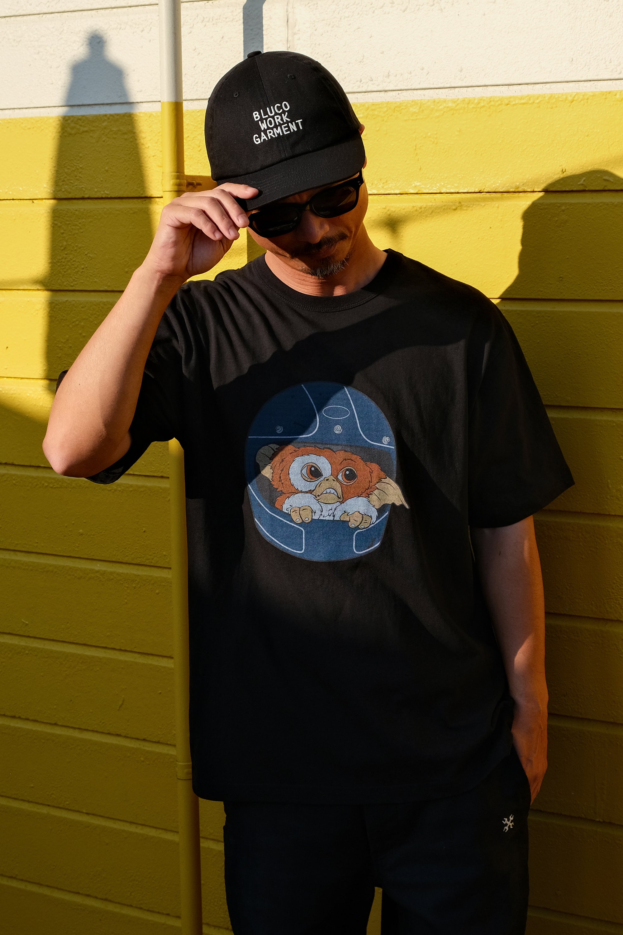 (GREMLINS×BLUCO) プリントTシャツ