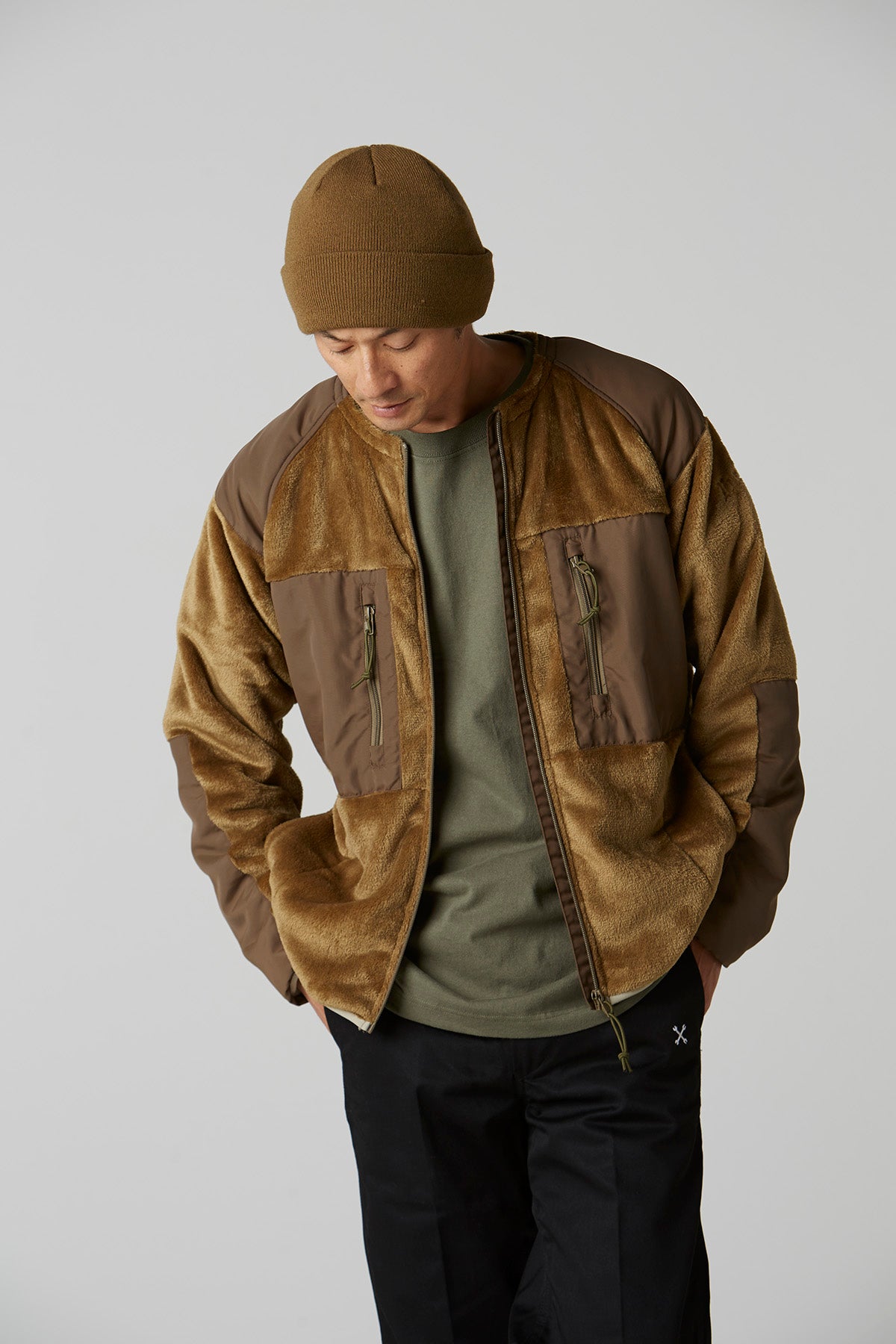 MILITARY FLEECE JACKET